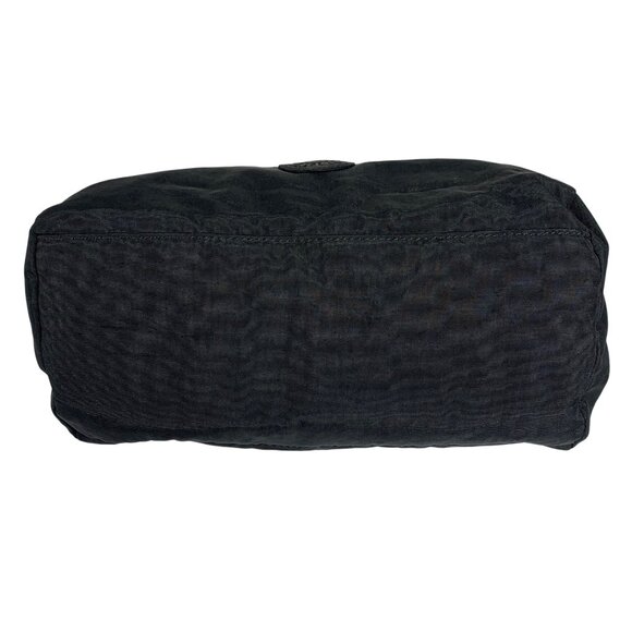 KIPLING Pilar Large Black Tonal Nylon Shoulder Bag Satchel Crossbody Bag - Picture 8 of 10